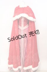 Secret Honey / Something There Dress(Beauty and the Beast ver ドレス＆ケープ 2 レッド O-25-08-05-030-CA-CO-YM-ZT0807A
