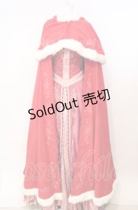 Secret Honey / Something There Dress(Beauty and the Beast ver ドレス＆ケープ 2 レッド O-25-08-05-030-CA-CO-YM-ZT0807A