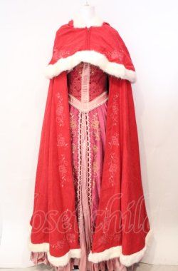 画像1: Secret Honey / Something There Dress(Beauty and the Beast ver ドレス＆ケープ 2 レッド O-25-08-05-030-CA-CO-YM-OS