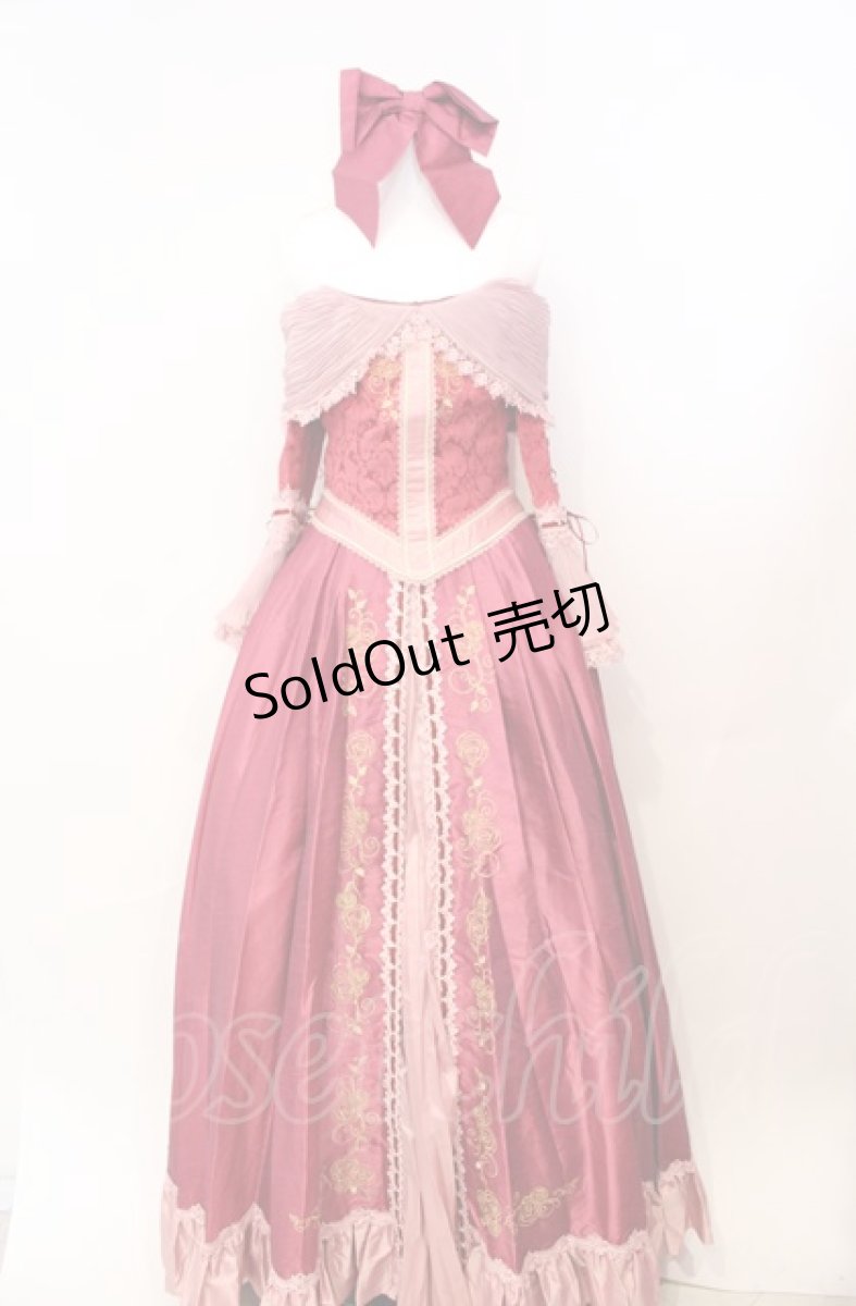 画像4: Secret Honey / Something There Dress(Beauty and the Beast ver ドレス＆ケープ 2 レッド O-25-08-05-030-CA-CO-YM-ZT0807A (4)