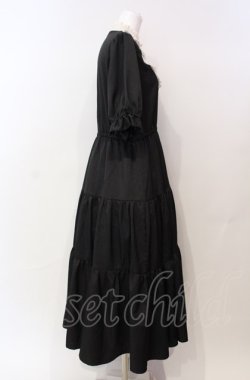 画像3: m petit by misako / TT*AMデシンヨークワンピース LL クロ×オフ O-25-08-05-032-LO-OP-IG-OS