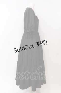 画像3: m petit by misako / TT*AMデシンヨークワンピース LL クロ×オフ O-25-08-05-032-LO-OP-IG-OS