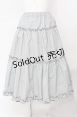m petit by misako / NINA'Sギャザースカート M クロ O-25-08-05-034-LO-SK-OW-OS