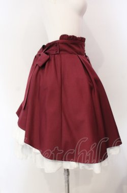 画像2: Amavel / バックティアードフリルスカート F ワイン O-25-08-05-050-CA-SK-OW-OS