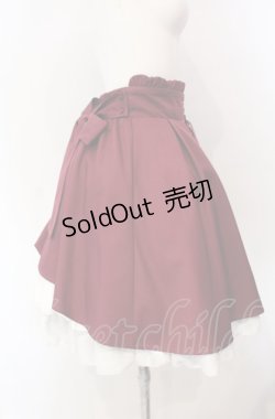 画像2: Amavel / バックティアードフリルスカート F ワイン O-25-08-05-050-CA-SK-OW-OS