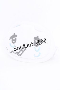 画像1: Hauls / ヤニ吉ぬいショルダーバック  シロ×サックス O-25-08-05-1001-LO-BG-IG-ZT450