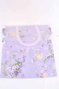 PINK HOUSE / Little Violet柄巾着バッグ  ラベンダー O-25-08-05-1004-LO-BG-IG-ZT450
