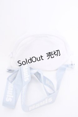 画像2: Hauls / ヤニ吉ぬいショルダーバック  シロ×サックス O-25-08-05-1001-LO-BG-IG-ZT450