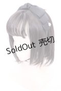 m petit by misako / NINA'sコラボ AM*NIリボンカチューシャ  クロ O-25-08-05-1009-LO-AC-IG-ZT450
