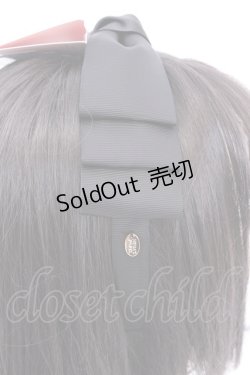 画像3: m petit by misako / NINA'sコラボ AM*NIリボンカチューシャ  クロ O-25-08-05-1009-LO-AC-IG-ZT450