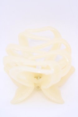 画像2: axes femme / バタフライヘアクリップ  アイボリー O-25-08-05-1015-AX-AC-IG-OS