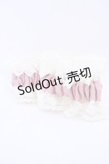 m petit by misako / AMレース2Pシュシュ  ピンク O-25-08-05-1016-LO-ZA-OW-ZT450