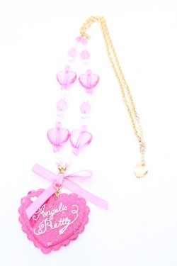 画像1: Angelic Pretty / Dream Heartネックレス  ピンク O-25-08-05-1024-AP-AC-IG-OS