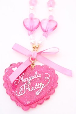 画像2: Angelic Pretty / Dream Heartネックレス  ピンク O-25-08-05-1024-AP-AC-IG-OS