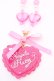 画像2: Angelic Pretty / Dream Heartネックレス  ピンク O-25-08-05-1024-AP-AC-IG-OS (2)