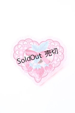 画像1: へきせんはうす / いちごハートリング  ピンク系 O-25-08-05-1025-AX-AC-IG-OS