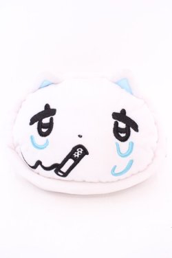 画像1: Hauls / ヤニ吉ぬいポーチ  シロ O-25-08-05-1030-LO-ZA-IG-OS