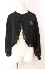 m petit by misako / MSKバラBフリルボレロ LL クロ O-25-08-05-058-LO-TO-IG-OS