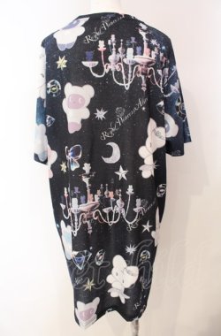 画像3: Royal Princess Alice / スペイシープリンセス beco+81コラボ 第2段 Tシャツ  クロ系 O-25-08-05-061-LO-TO-IG-OS