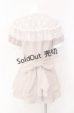 画像4: Secret Honey / バイカラーラッフル半袖セットアップ  ピンク O-25-08-05-001-CA-OP-IG-OS