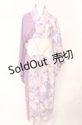 【SALE】Qutie Frash / 2025 浴衣3点SET  ライトパープル O-25-08-05-020-QU-OP-IG-ZT452