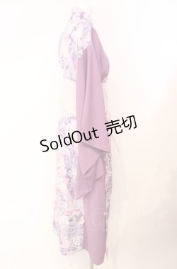 画像2: 【SALE】Qutie Frash / 2025 浴衣3点SET  ライトパープル O-25-08-05-020-QU-OP-IG-ZT452