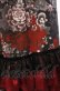 画像2: Qutie Frash / 和柄ロングスカート  レッド O-25-08-05-021-QU-SK-IG-OS (2)