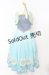 Secret Honey / Surprise Dress(frozen fever・Elsa ver ドレスセット 2 グリーンｘアイボリー O-25-08-05-024-CA-OP-YM-OS