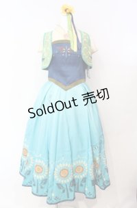 Secret Honey / Surprise Dress(frozen fever・Elsa ver ドレスセット 2 グリーンｘアイボリー O-25-08-05-024-CA-OP-YM-OS