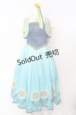 画像1: Secret Honey / Surprise Dress(frozen fever・Elsa ver ドレスセット 2 グリーンｘアイボリー O-25-08-05-024-CA-OP-YM-OS