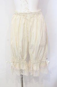 metamorphose / ラッセルレースドロワーズ  生成り O-25-08-05-003-ME-PA-IG-OS