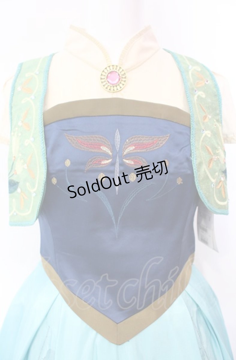 画像3: Secret Honey / Surprise Dress(frozen fever・Elsa ver ドレスセット 2 グリーンｘアイボリー O-25-08-05-024-CA-OP-YM-OS (3)