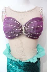 画像2: Secret Honey / Part of Your World Costume (The Little Mermaid ver　ドレス 2 グリーン O-25-08-05-026-CA-OP-YM-OS (2)