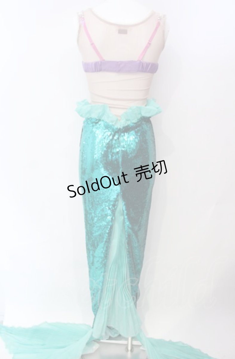 画像5: Secret Honey / Part of Your World Costume (The Little Mermaid ver　ドレス 2 グリーン O-25-08-05-026-CA-OP-YM-OS (5)