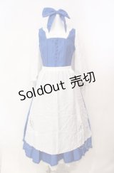Secret Honey / Little town Dress （Beauty and the Beast ver. ドレス 2 ブルーｘシロ O-25-08-05-027-CA-OP-YM-ZT0807A
