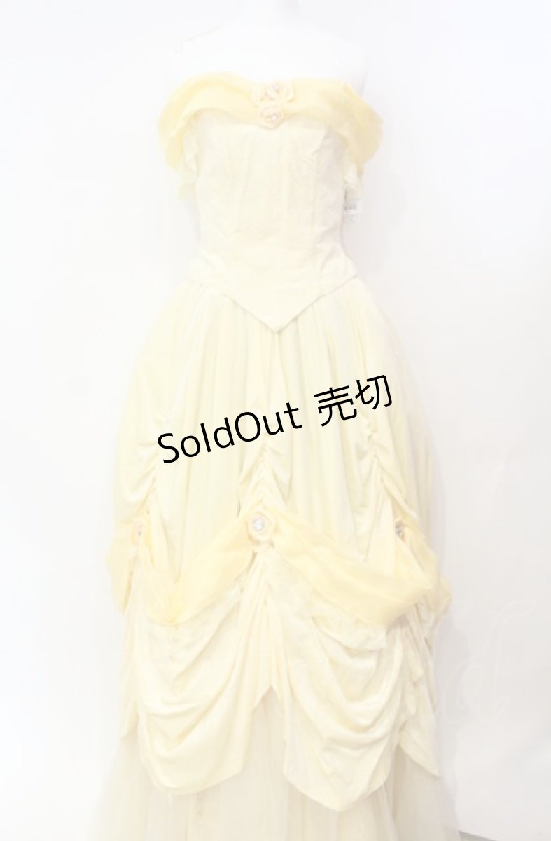 画像1: Secret Honey / Greeting Dress (Beauty and the Beast ver　ドレス 2 イエロー O-25-08-05-028-CA-OP-YM-OS (1)
