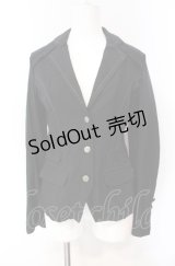 Ozz oneste / アシメデザインストレッチジャケット  クロ O-25-08-07-033-OO-JA-OW-OS