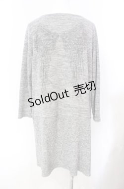 画像3: Rozen Kavalier / ウィングptトッパーカーデ  グレー O-25-08-07-039-OO-TO-OW-ZI