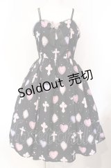 axes femme kawaii / ロージークロスジャンスカ  クロ O-25-08-07-005-AX-OP-IG-OS