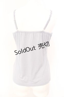画像3: axes femme / ドライフラワービジューキャミソール M ブルー O-25-08-07-042-AX-TO-OW-OS
