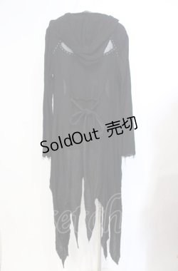 画像3: DARK IN LOVE / Retro baggy casual punk overwear　カーディガン L ブラック O-25-08-07-046-PU-TO-OW-OS