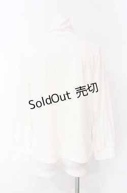 画像2: axes femme POETIQUE / ニットベスト付カットプルオーバー【欠品あり】  シロ O-25-08-07-070-AX-TO-IG-OS