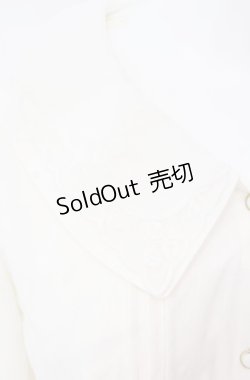 画像2: axes femme POETIQUE / レース襟ブラウス  シロ O-25-08-07-072-AX-BL-IG-OS