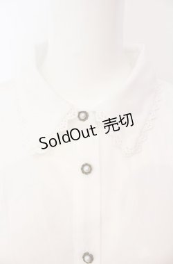 画像2: axes femme / ボリューム袖ブラウス F シロ O-25-08-07-081-AX-BL-IG-OS
