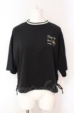 画像1: axes femme / クロップド丈アソートTシャツ F クロ O-25-08-07-084-AX-TO-IG-OS