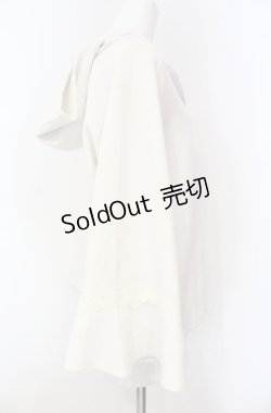 画像2: axes femme / ダンボールニットポンチョ M オフ O-25-08-07-085-AX-TO-IG-OS