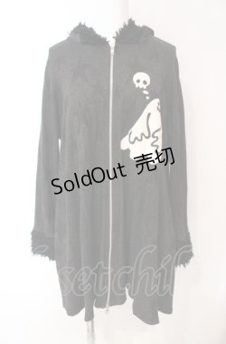 画像1: PEACE NOW / スターラメパーカー M ブラック O-25-08-07-092-PU-TO-IG-OS