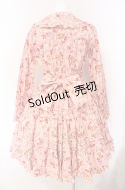 画像4: metamorphose / ガーデニングくまちゃんワンピース  ピンク O-25-08-07-009-ME-OP-IG-OS