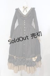 (海外ロリィタ)Fantastic Wind / フィレンツェの旅人ワンピース M ネイビー O-25-08-07-010-LO-AC-OW-OS