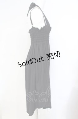 画像2: PEACE NOW / シャーリングホルターパンツ M ブラック O-25-08-07-002-PU-PA-IG-OS